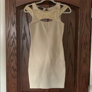 BEBE Tan Mini Dress 🔥